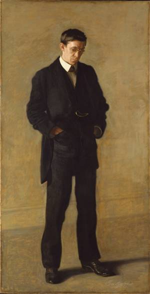 Louis N. Kenton 1900 	by Thomas Eakins 1844-1916  The Metropolitan Museum of Art New York NY    17.172
